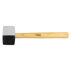 NEO TOOLS CIOCAN DE CAUCIUC 58MM 450g NEGRU/ALB (25-067) Ciocan