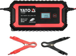 TOYA Încărcător acumulator cu afișaj 6V/2A, 12V/10A (YT-83002)