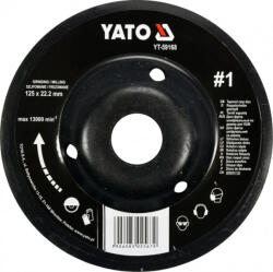 TOYA Disc răspăluit conic grosier #1 125 mm (YT-59167) Pila