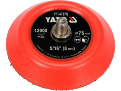 TOYA Talpă cauciuc tip arici 75 mm 5/16" (YT-47870) - mistertools