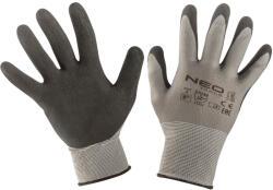 NEO TOOLS Mănuși de muncă, acoperite cu latex, nylon, 3141X, mărimea 8 (97-617-8) - mistertools