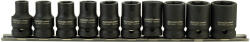 Bormann set chei tubulare 1/2", 10 piese 8-21 mm (BHT7703) - mistertools