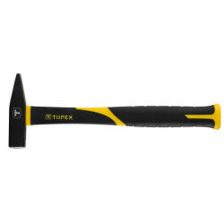 TOPEX Ciocan General 300g, mâner din fibră de sticlă, manșon din cauciuc (02A833) Ciocan