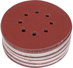 TOYA Disc fibros velcro 150 mm / P240, 8 găuri, 50 buc (YT-834599)