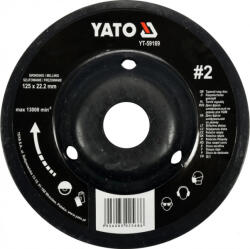 TOYA Disc răspăluit rotativ mediu #2 125 mm (YT-59169) Pila