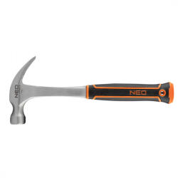 NEO TOOLS Ciocan pentru extragerea cuielor, 450g, monobloc, mâner bicomponent (25-103) Ciocan