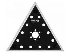 TOYA Talpă șlefuit velcro triunghiulară pentru mașină gletuit pereți, 280 mm (YT-82354)