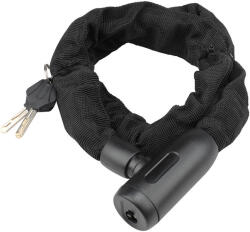 BORMANN Pro Lanț antifurt motocicletă, 100cm, grosime 10mm, cu lacăt și protecție (BLK1340)
