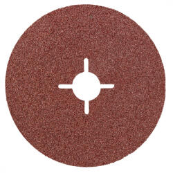 GRAPHITE Disc de Șlefuit din Fibre, 3 bucăți, 125mm, K80 (55H857) - mistertools