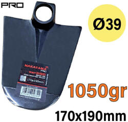 NAKAYAMA sapă rotundă 170x190mm, 1050g (SSF686) Sapa de gradina