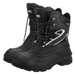 NEO TOOLS Bocanci de zăpadă, cu șireturi, cu inserții reflectorizante, 43 (82-139-43)