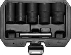 TOYA Set extractoare șuruburi deteriorate 6 piese 1/2" 17-27 mm (YT-06032) - mistertools Trusa unelte