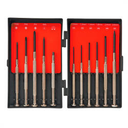 TOP TOOLS Set de șurubelnițe de precizie pentru instrumentari, 11R (39D194)