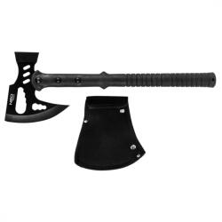 NEO TOOLS Topor tactic, cap din oțel inoxidabil, mâner din fibră de sticlă, cu funcții de ciocan și cheie, cu teacă din pânză de iută (63-178)