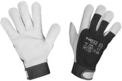 NEO TOOLS Mănuși de muncă, 2122X, piele de capră, cu Velcro 10", CE (97-655-10)