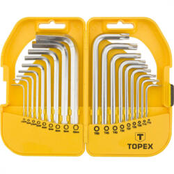 TOPEX SET IMBUS ȘI TORX 18buc (35D952) - mistertools Cheie torx