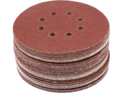 TOYA Disc fibros velcro 150 mm / P40, 8 găuri, 50 buc (YT-834591)