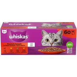 Whiskas alutasak Klasszikus válogatás macskák részére 60 x 85 g - csui