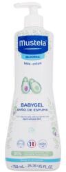 Mustela Bébé Multi-Sensory Bubble Bath gyengéd babamosó gél 750 ml gyermekeknek