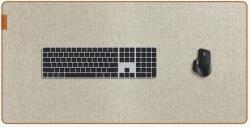 Artimo Desk Mat - Loom Series - Premiu stofă mousepad L (90x45 cm) - Bej (artimo-loom-beige-l) Mouse pad