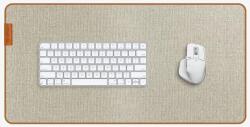 Artimo Desk Mat - Loom Series - Premiu stofă mousepad S (60x30 cm) - Bej (artimo-loom-beige-s) Mouse pad