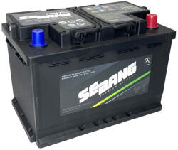 Sebang AGM Start Stop 12V 70Ah 760A jobb+ akkumulátor (AGM70L3)