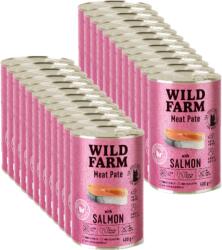 Wild Farm Pate cu somon 24x400g