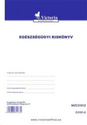 Victoria Nyomtatvány, egészségügyi kiskönyv, A6, 'C. 3151-2' (NVC3151250) (NVC3151250)