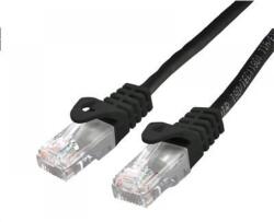 C-TECH UTP CAT6 Összekötő Fekete 3m CB-PP6-3BK (CB-PP6-3BK)
