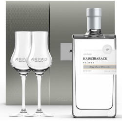 Árpád Pálinka Árpád Silver Kajszibarack Pálinka + 2 Pohár (0, 5L 40%)