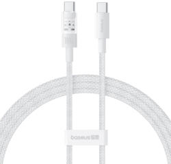 Baseus Data Cable Gem, Type-C to Type-C, Super Fast Charging 100W, 1m Moon White Baseus