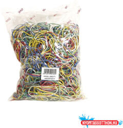 Fornax Gumigyűrű 30-120mm, 1, 6mm, színes 1kg/csomag, (301113) - nyomtassotthon