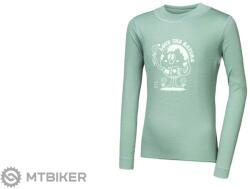 Sensor MERINO DF PLANET gyerek póló, bazsalikomzöld (110)