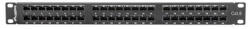 Lanberg PPU6-1048-B 48 Port Cat. 6 UTP Patch Panel - 19" 1U, Fekete