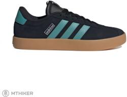 Adidas VL Court 3.0 szabadidőcipő, core black/powder teal/silver metallic (UK 8)
