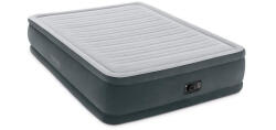 Intex Comfort Plush Felfújható Vendégágy - 152x203x33cm, Beépített Pumpával