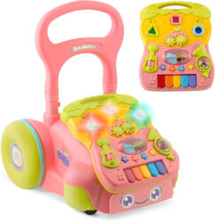 RicoKids 2in1 interaktív Járássegítő - Rózsaszín