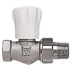 HERZ egyenes radiátorszelep GP 3/4