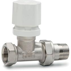 Luxor 3/4˝ RD2501 termosztatikus rad. szelep, egyenes, termosztát opcióval