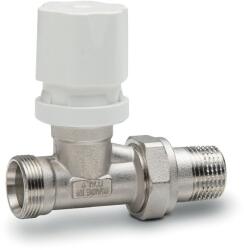 Luxor 1/2˝*(24x19) RD2511 termosztatikus rad. szelep, egyenes, termosztát opcióval, műa. /rézcsőhöz (24x19)
