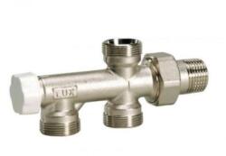 Luxor 1/2˝ M351 alsó szeleptest, kétcsöves (100%) fűtéshez, padló felőli bekötésű