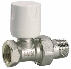 Luxor 3/8˝ RD101 kéziállítású rad. szelep, egyenes