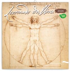 REALSYSTEM 2026 Leonardo da Vinci 6097-LV falinaptár (6097-LV) - officedepot