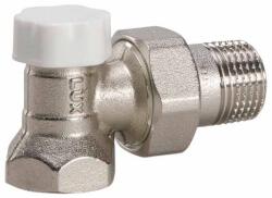 Luxor 3/4˝ radiátor visszatérő torló szelep DS122 sarok kivitel