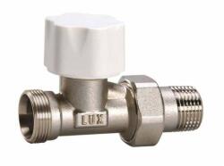 Luxor 1/2˝*(24x19) RD211 termosztatikus rad. szelep, egyenes, kézikerékkel, műa. /rézcsőhöz (24x19)