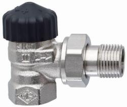 Heimeier 3/4˝ Standard termosztatikus radiátorszelep sarok kivitelben, nikkelezett