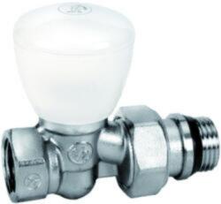 Giacomini 3/4˝ R6A (R6 X 034) radiátorszelep átmeneti, kézi forgatógombos