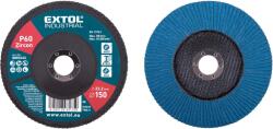 Extol Lamellás csiszolótárcsa, ferde cirkónium, P60, átmérő 150 mm 8803446 (8803446)
