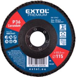 Extol Kotouč lamelový šikmý korundový, průměr 115 mm, P36 8803461 (8803461)