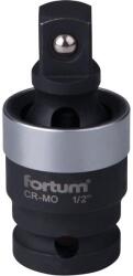 FORTUM Csuklós dugókulcs, belső 1/2"-tól külső 1/2"-ig négyzet alakú, CrMo 4790010 (4790010)